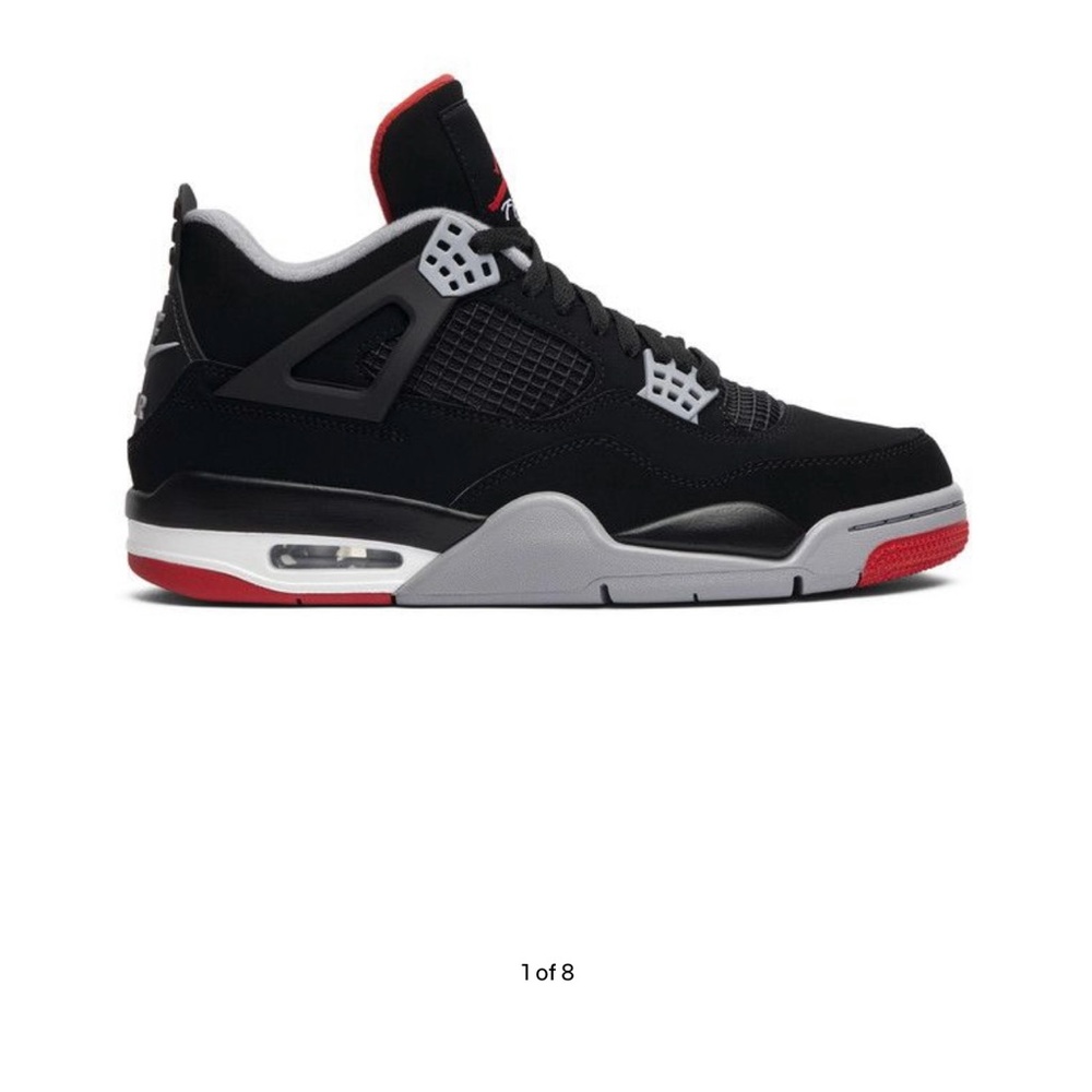 Air Jordan 4 Retro OG 'Bred' Sneakers